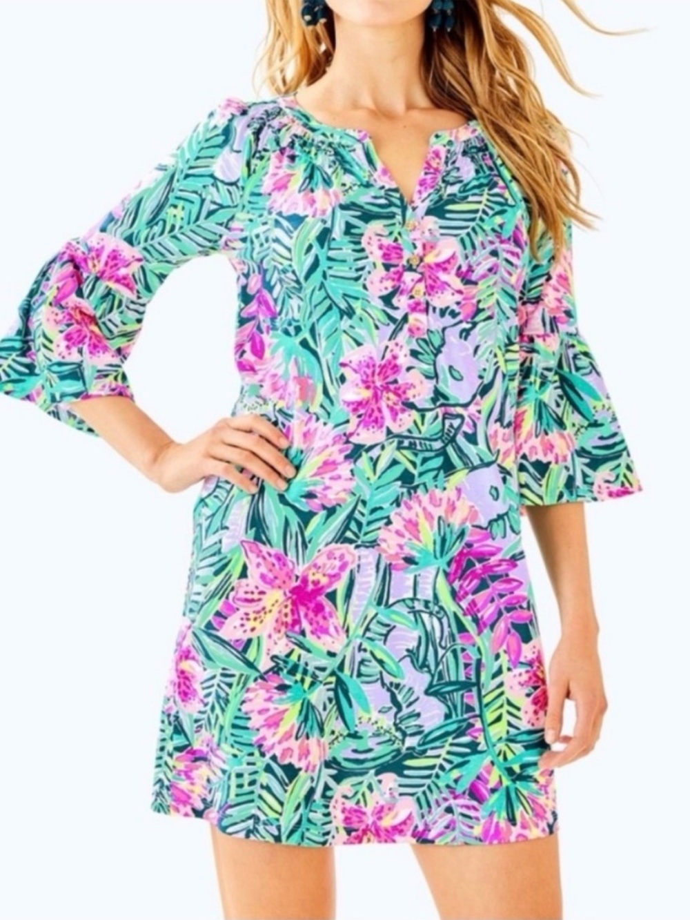 Lilly Pulitzer Teigen Dress XS Slathouse Soiree Pink Purple Elephant NWOT